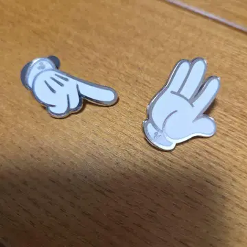 해외 디즈니 핀 배지 미키 그로브 핀 트레이딩 핀 배지