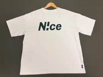 N!ce 로고T셔츠 화이트(S)