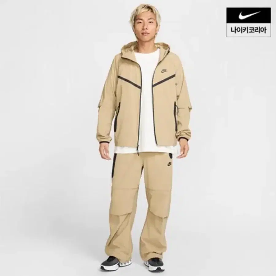 나이키 남성 나이키 테크 우븐 오픈 헴 팬츠
