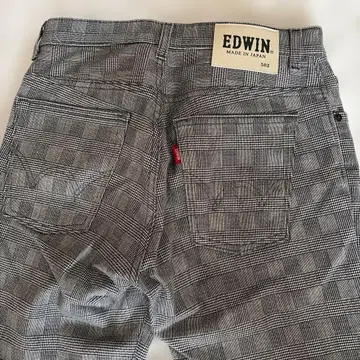 EDWIN 503 글렌체크 팬츠
