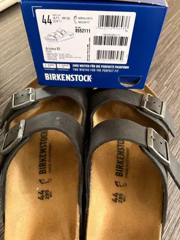BIRKENSTOCK 아리조나 BS 블랙 44 285cm
