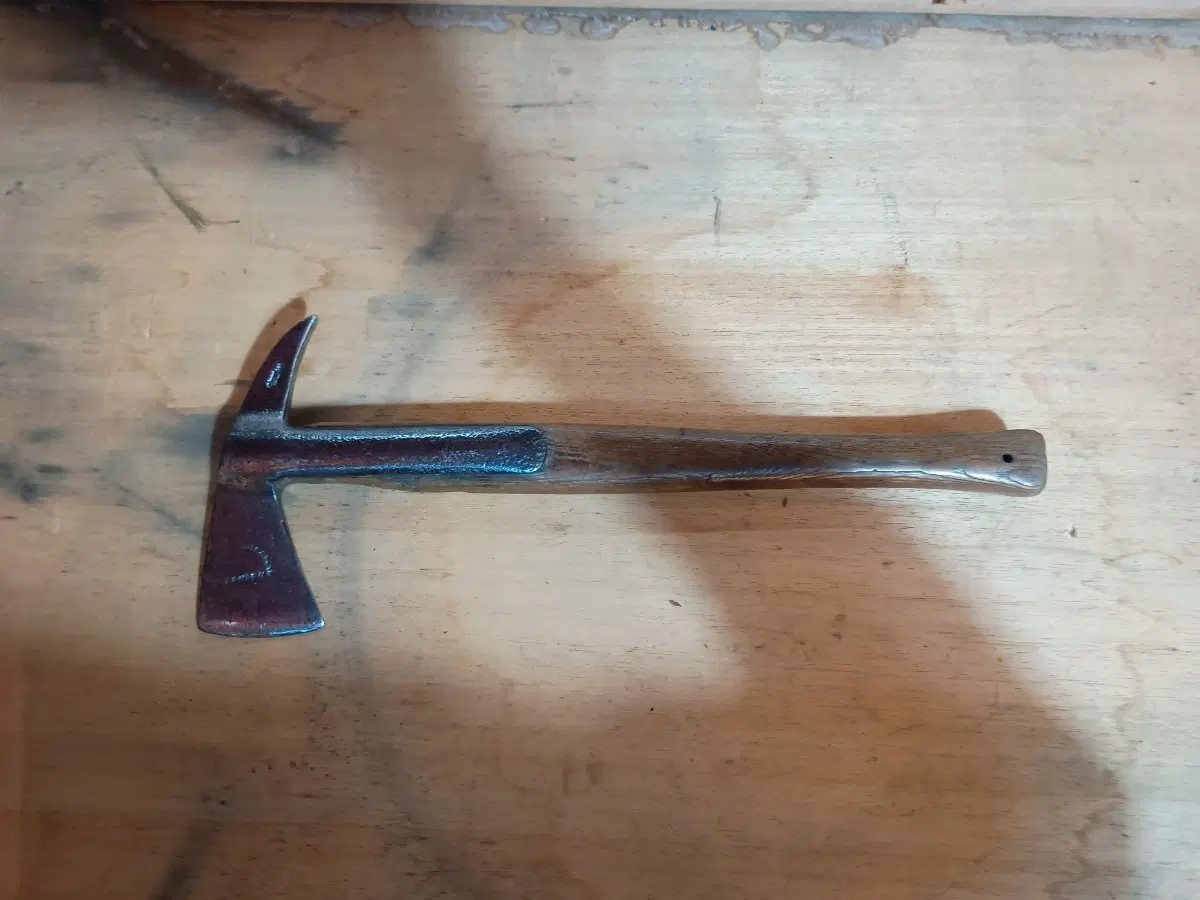2차 세계 대전(WW2) 당시 영국 국립소방대(NFS/AFS)용 빈티지 소방 도끼 길이42cm