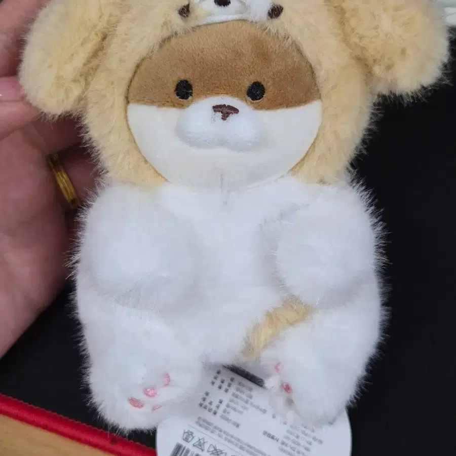 동물코스튬 우소우소 키링 12cm 강아지