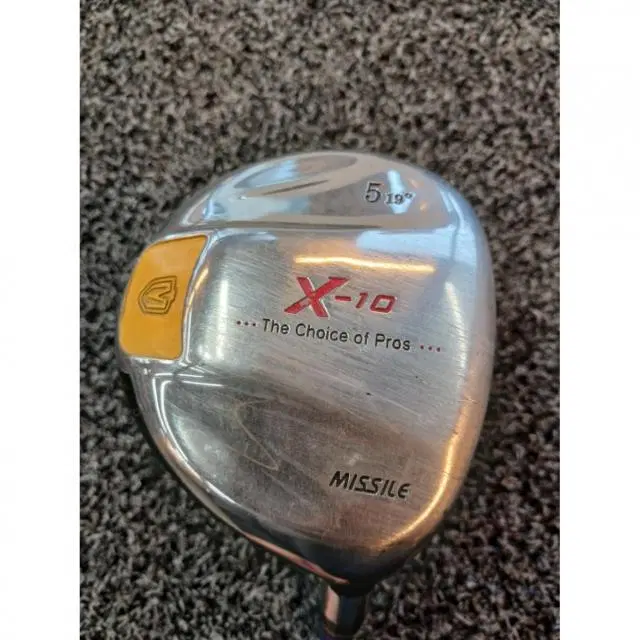 미사일 19도 X-10 FLEX-R 5번 남성 우드