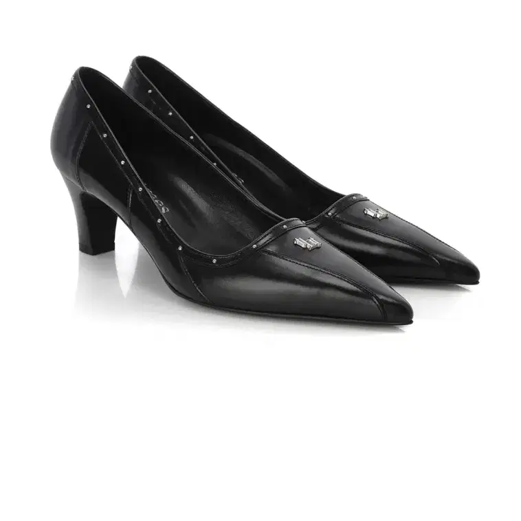 쓰리타임즈 Classic logo pumps 구두 245사이즈