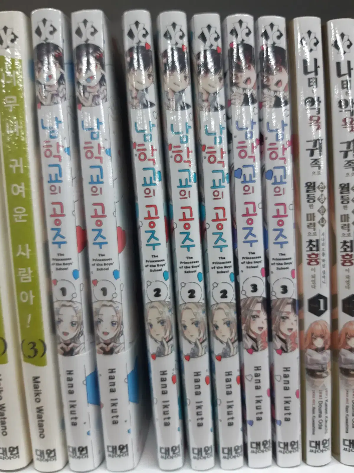 남학교의 공주 1-3 미개봉 만화짱많아 프로안전상점