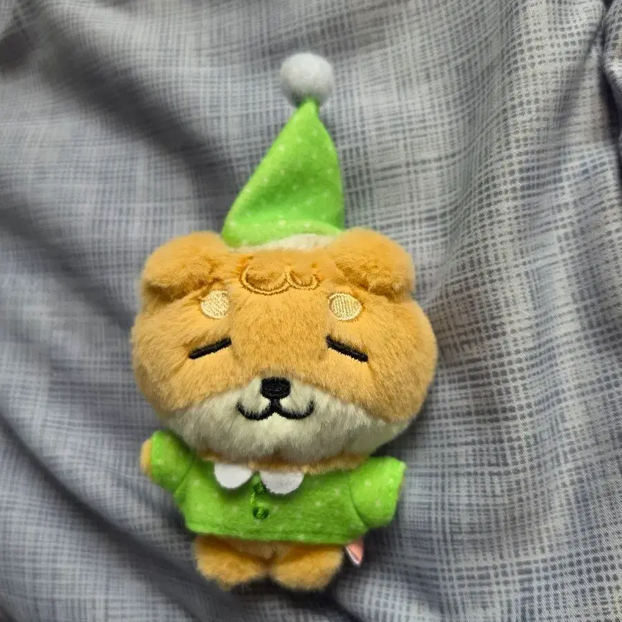 히히클럽 강아지 잠옷 키링 인형