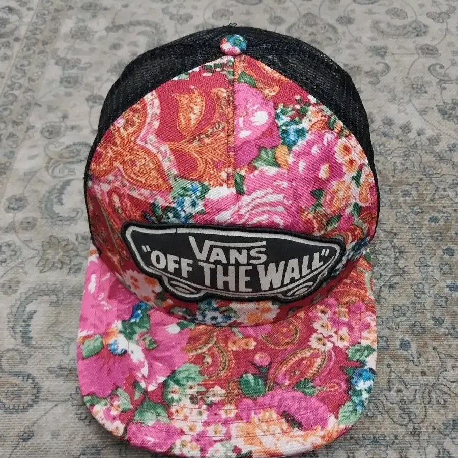 VANS 반스 플로럴 패턴 메쉬캡
