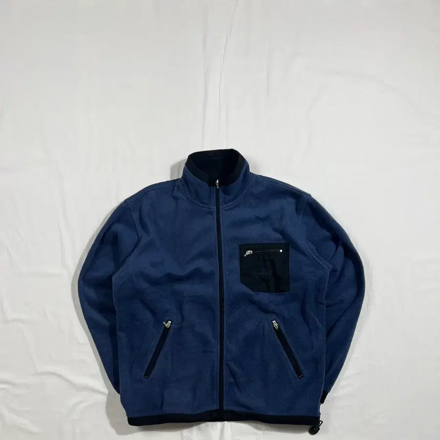 90s 스투시 stussy 로고 플리스 집업 자켓