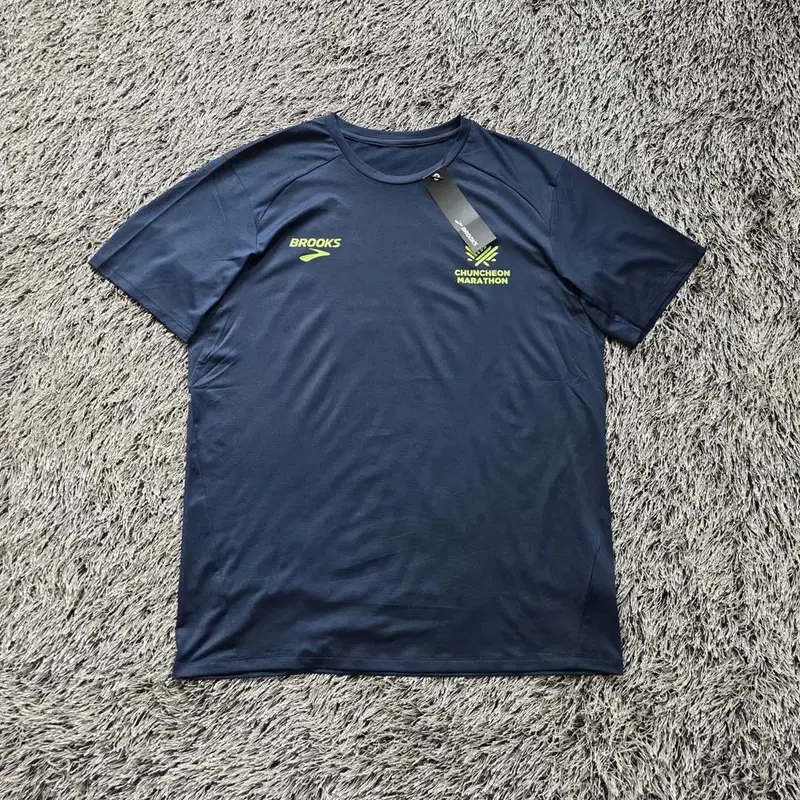 브룩스 춘천마라톤 러닝 티셔츠/남성(XL)/ST3950/새상품