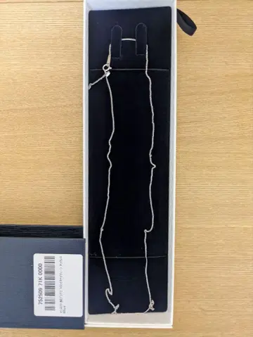 타임세일 마에스트로 순 플라티나 V컷 키헤이 체인 60cm