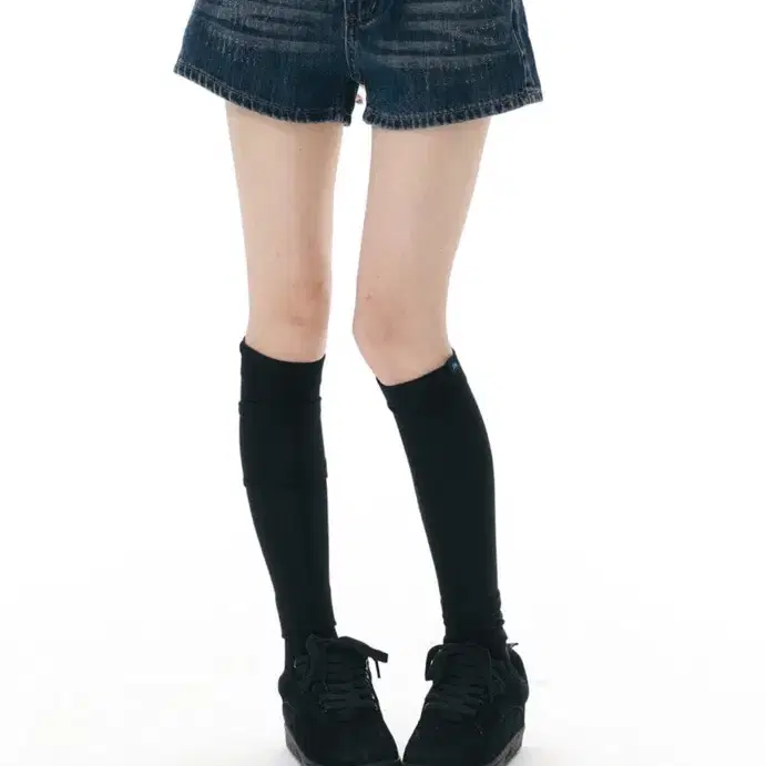 디어마이키코 투데이즈오프 스파이시 빈티지 워싱 데님 숏팬츠