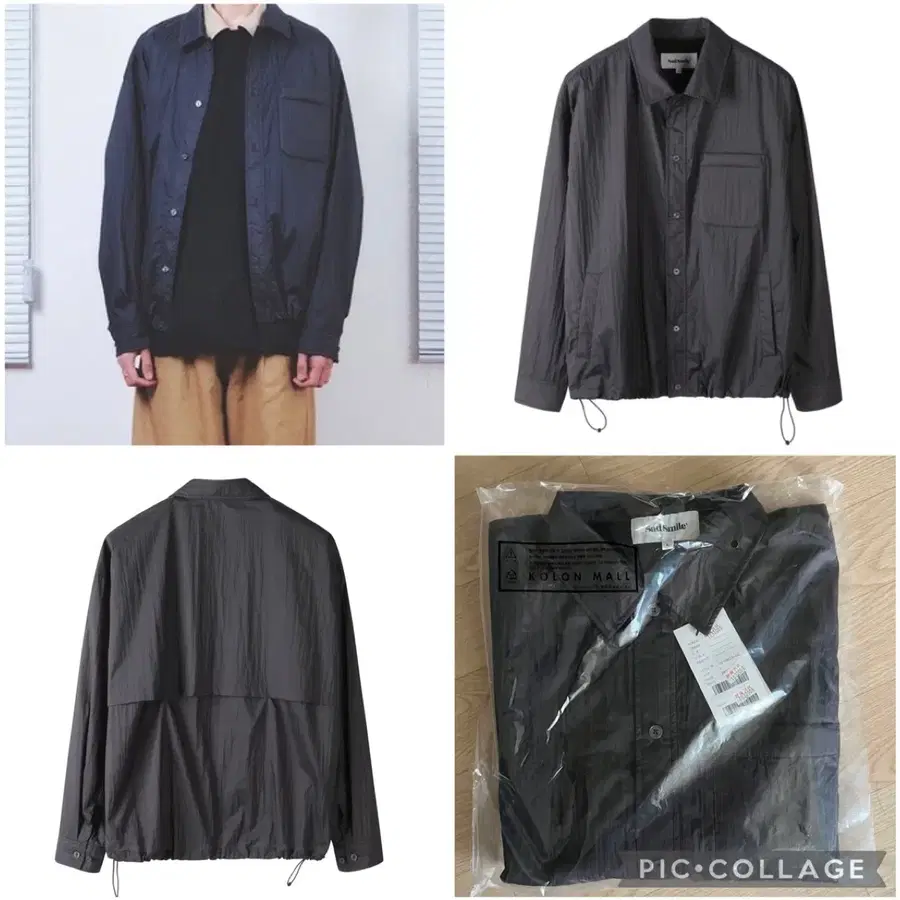 커스텀멜로우 새드스마일 립스탑셔켓