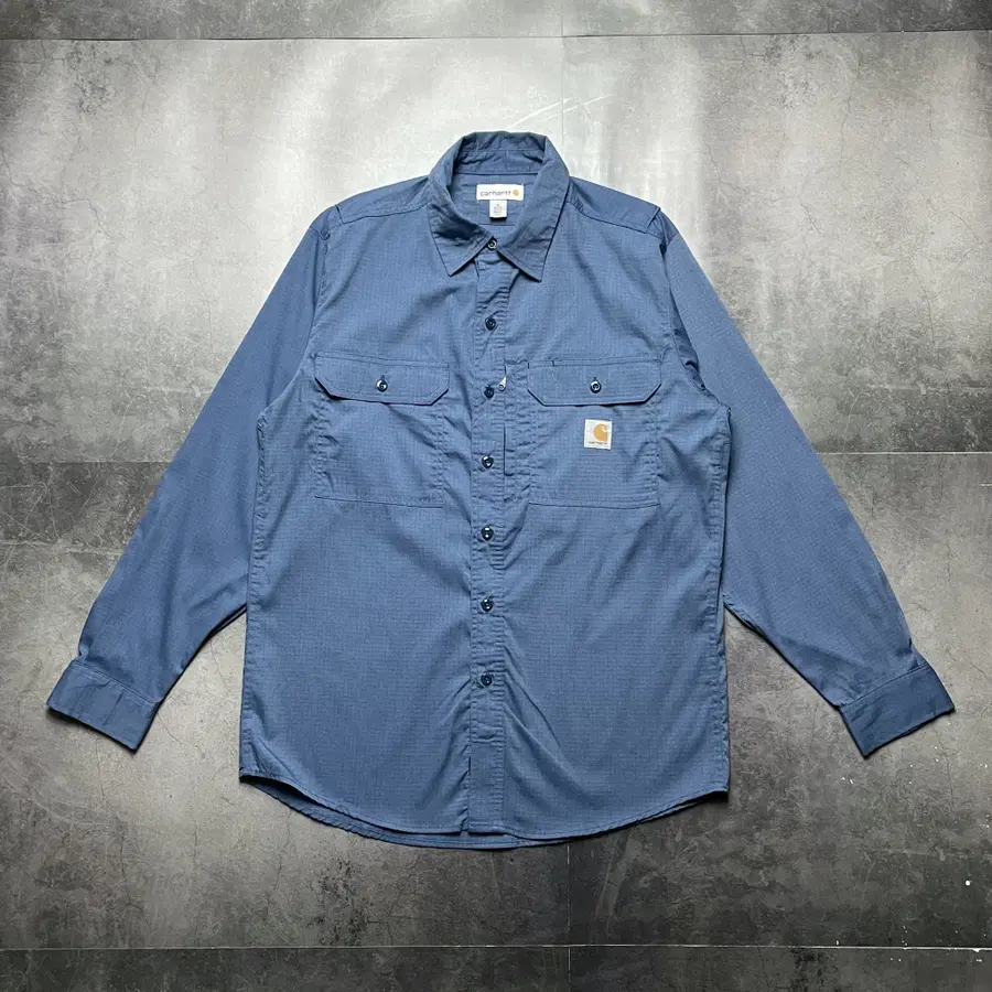 CARHARTT 칼하트 립스탑 플랩포켓 워크셔츠 A01448