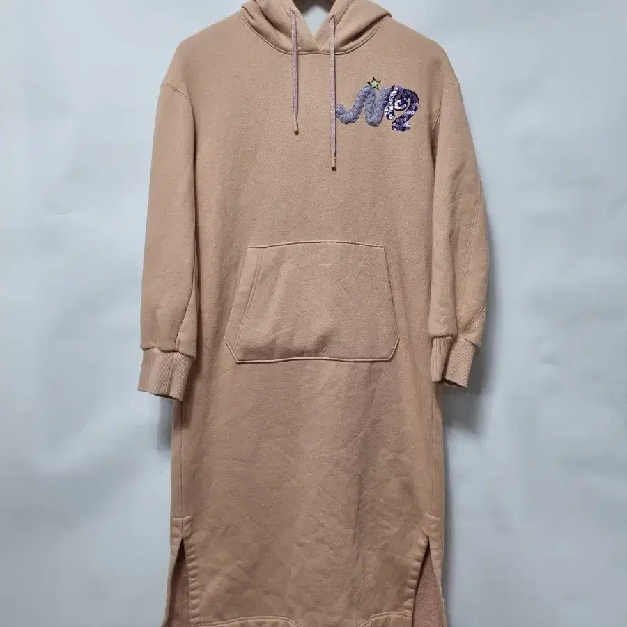 오즈세컨 기모 후드 원피스 90