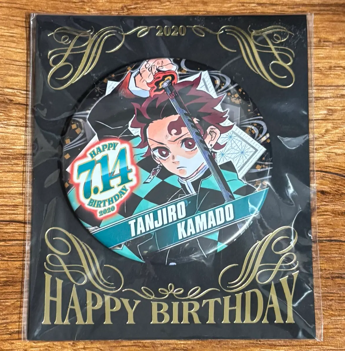 귀멸의 칼날 귀칼 카마도 탄지로 점프샵 2020 생일 캔뱃지