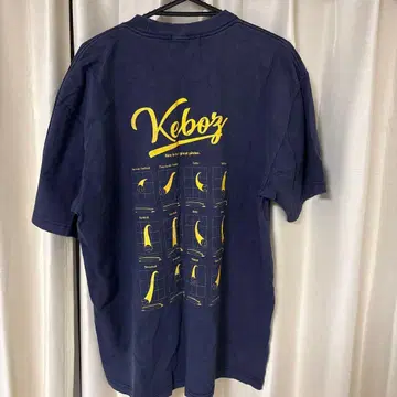 Keboz T셔츠 네이비