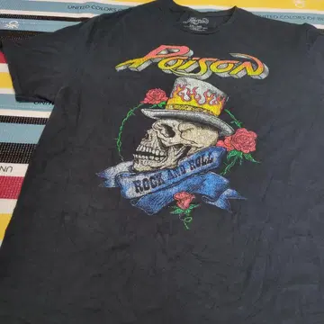 Poison 밴드 T셔츠