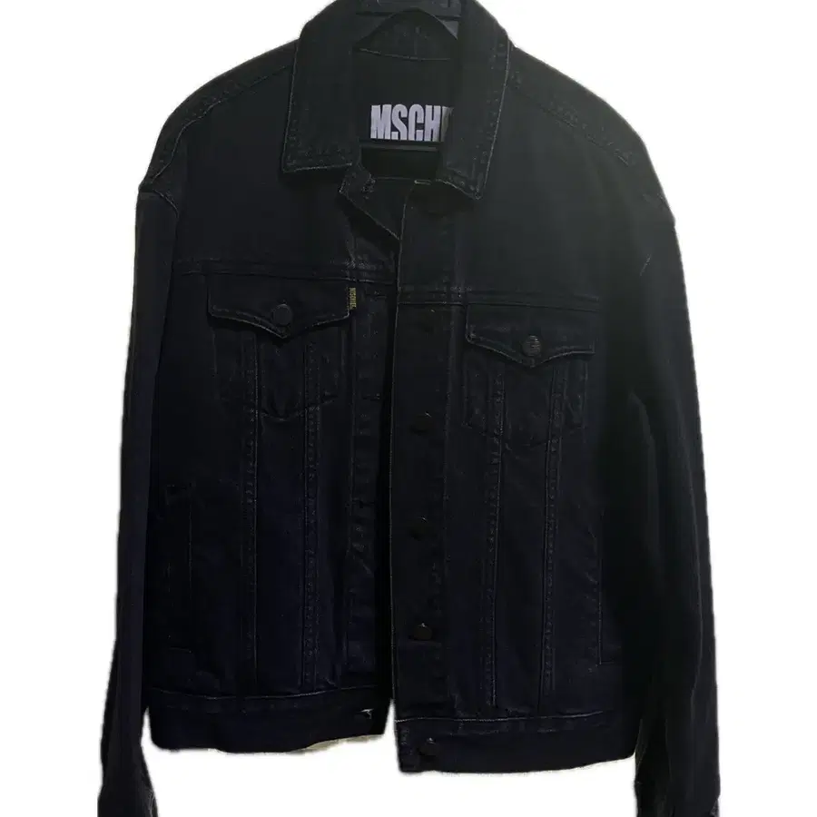 미스치프 블랙 데님 트러커 자켓 MSCHF Denim Trucker Jacket