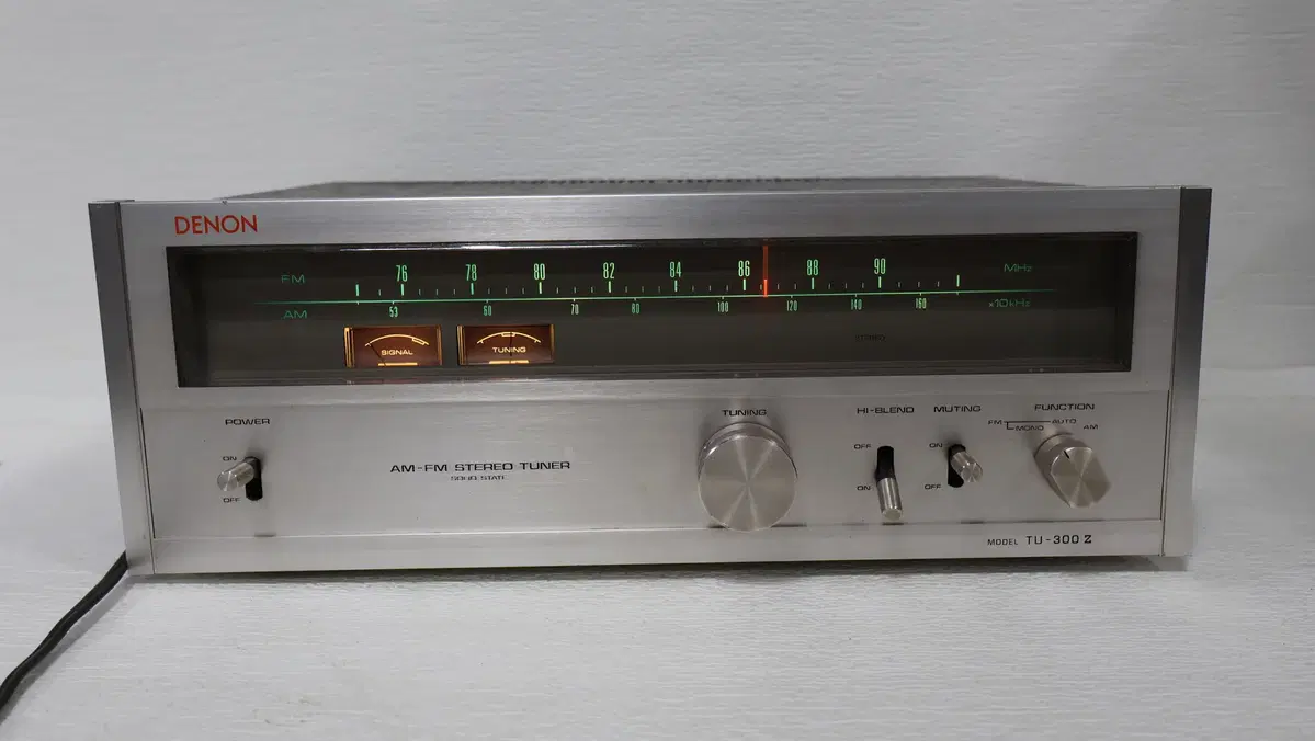 아날로그 명기 튜너 데논 TU-300Z (정상작동)