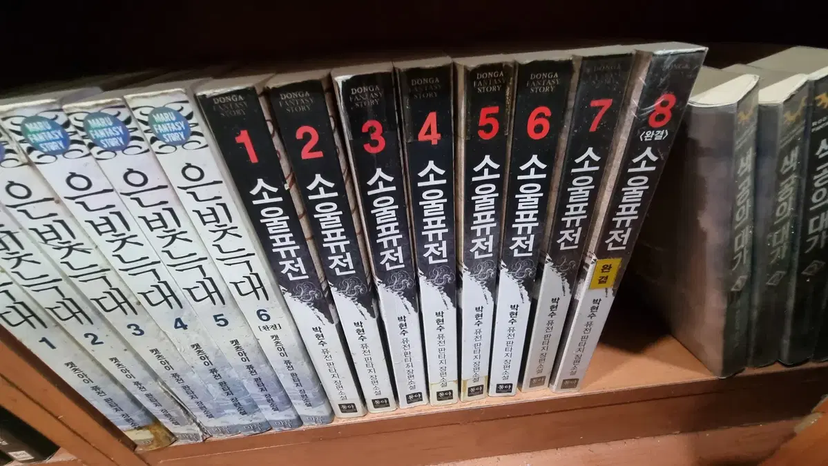 소울퓨전 1-8 완 박현수 퓨전 판타지 소설