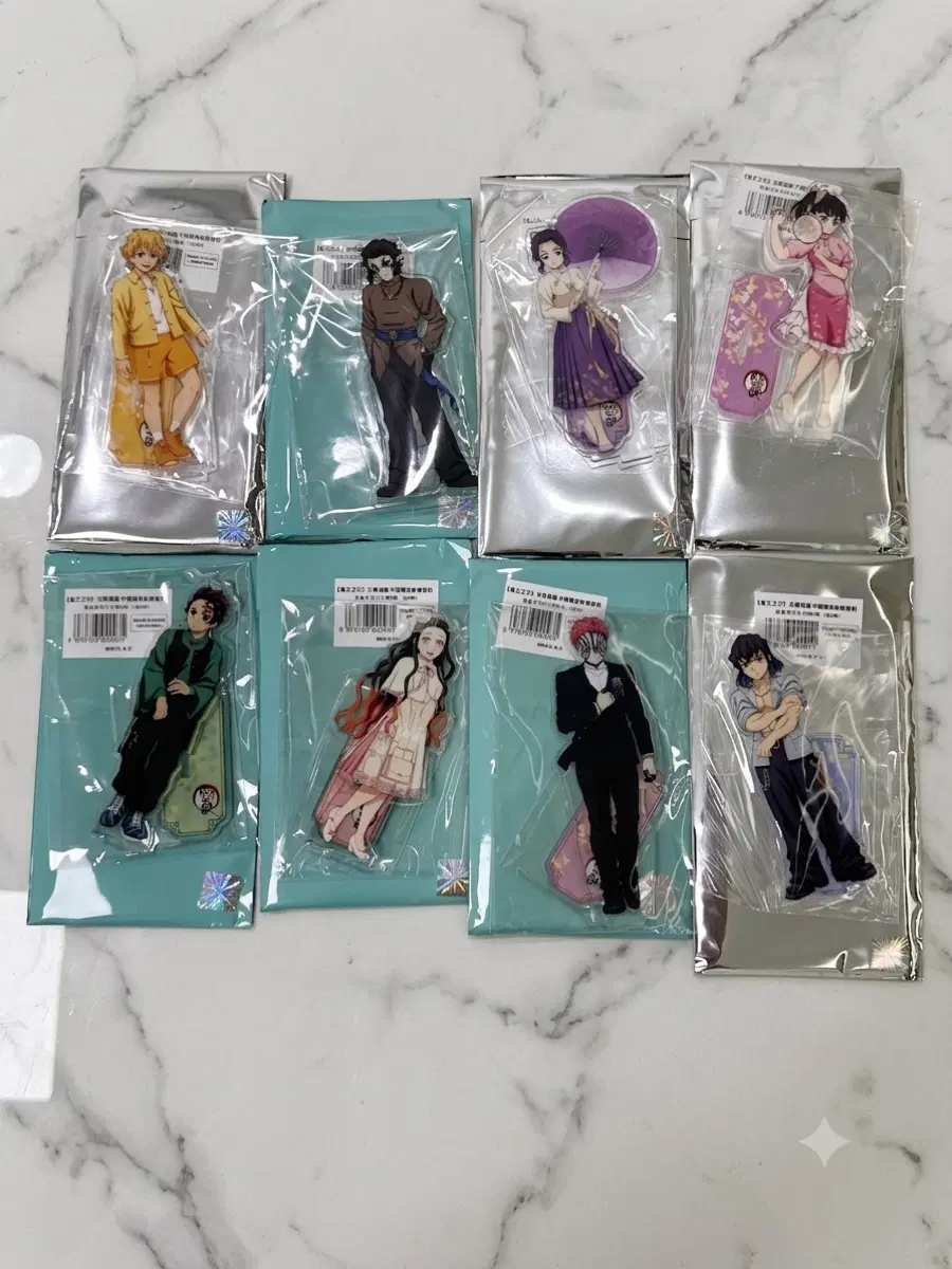 [미개봉/정품, 현물O, 공구X] 귀멸의 칼날 중국 한정 팝업 아크릴 (시노부/카나오/아카자/젠이츠 등)