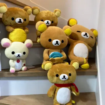 리락쿠마 봉제 인형 묶음 판매