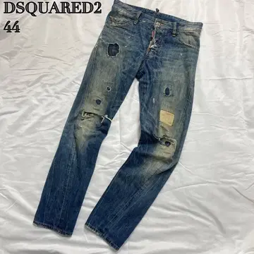 DSQUARED2 디스퀘어드 데님 팬츠 데미지 가공 44