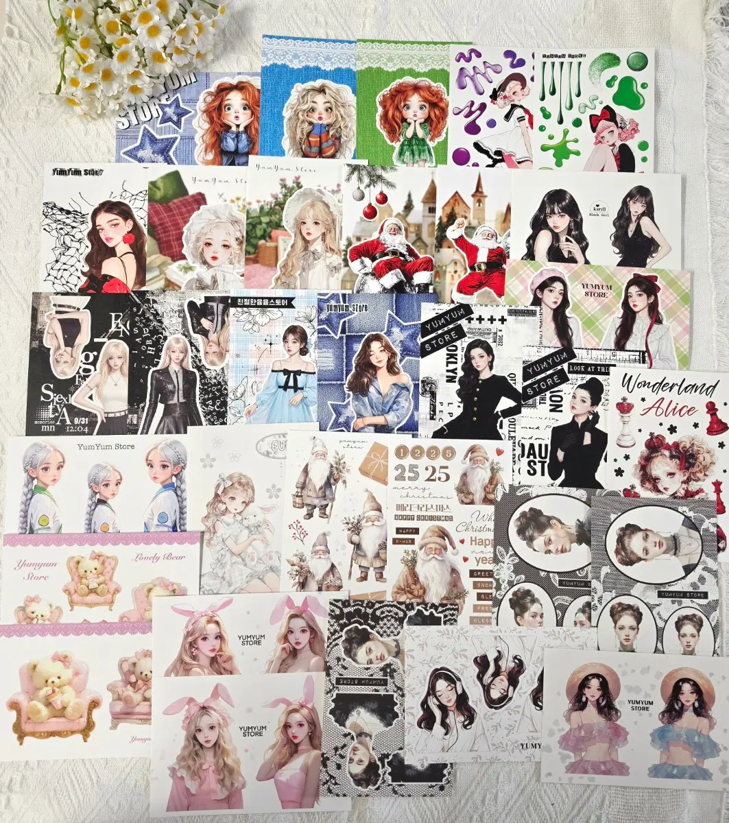 친절한윰윰 인스모음 91매:)빈티지다꾸/감성다꾸/다꾸