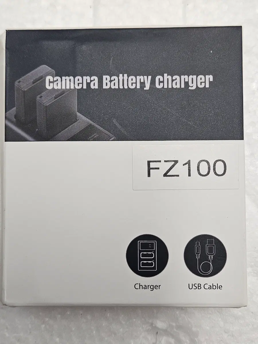 NP-FZ100 듀얼 USB 카메라 배터리 충전기