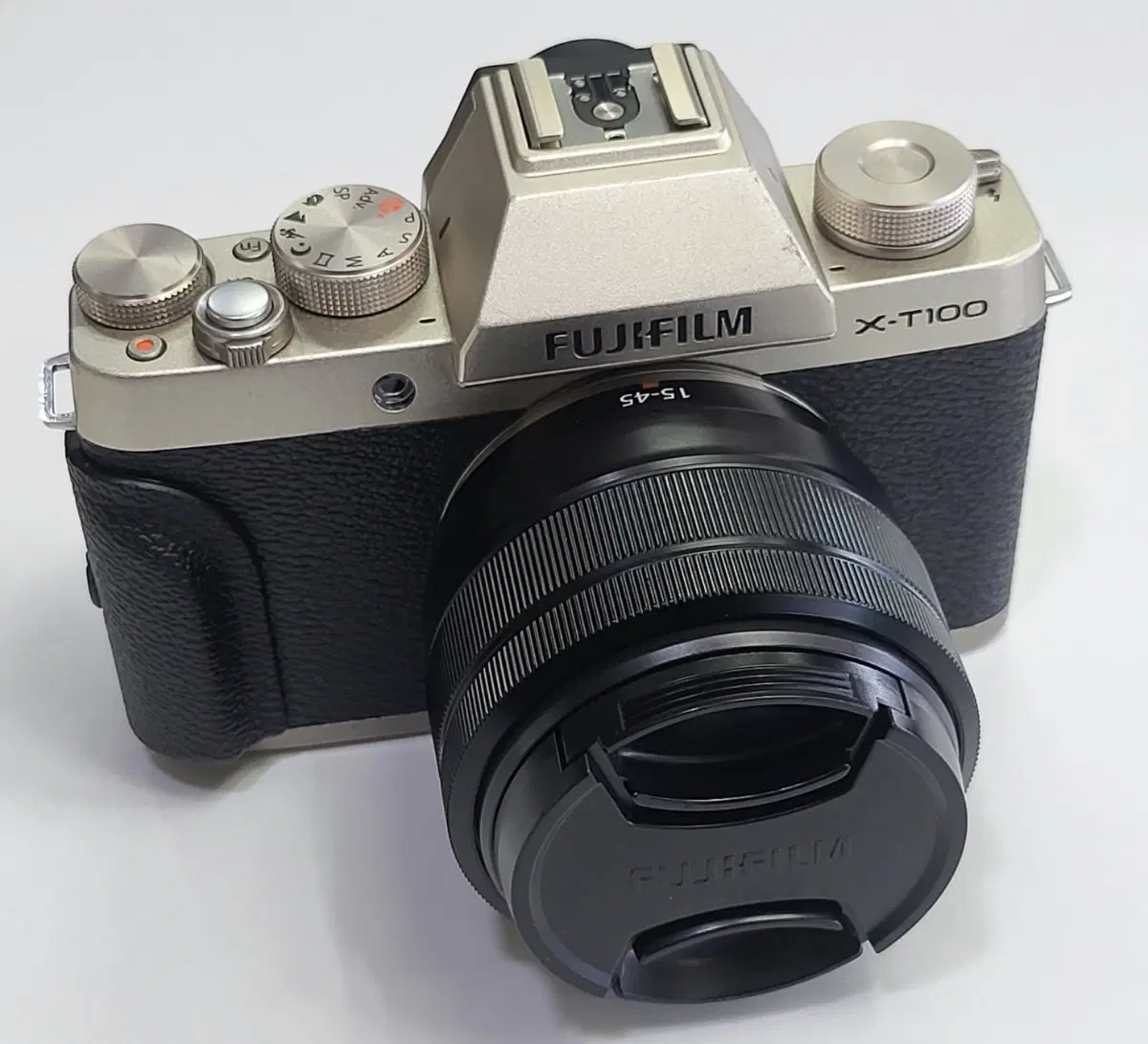 후지필름 X-T100 골드+15-45/a급/저렴