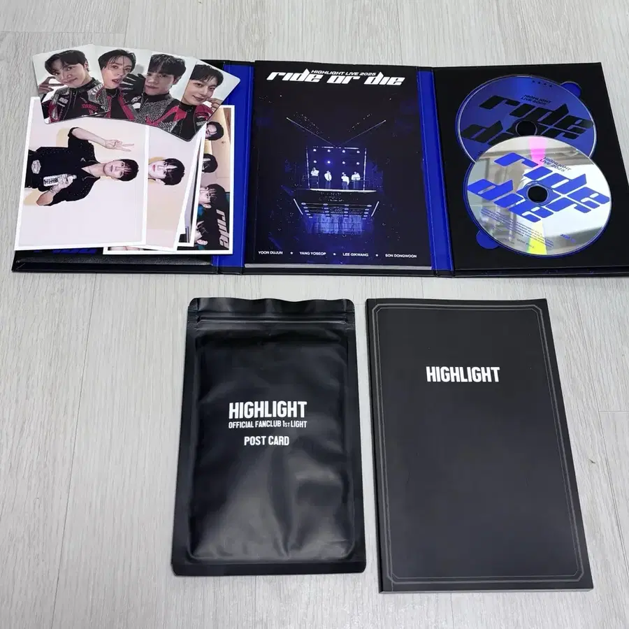 하이라이트 LIVE 2025 RIDE OR DIE 한정반