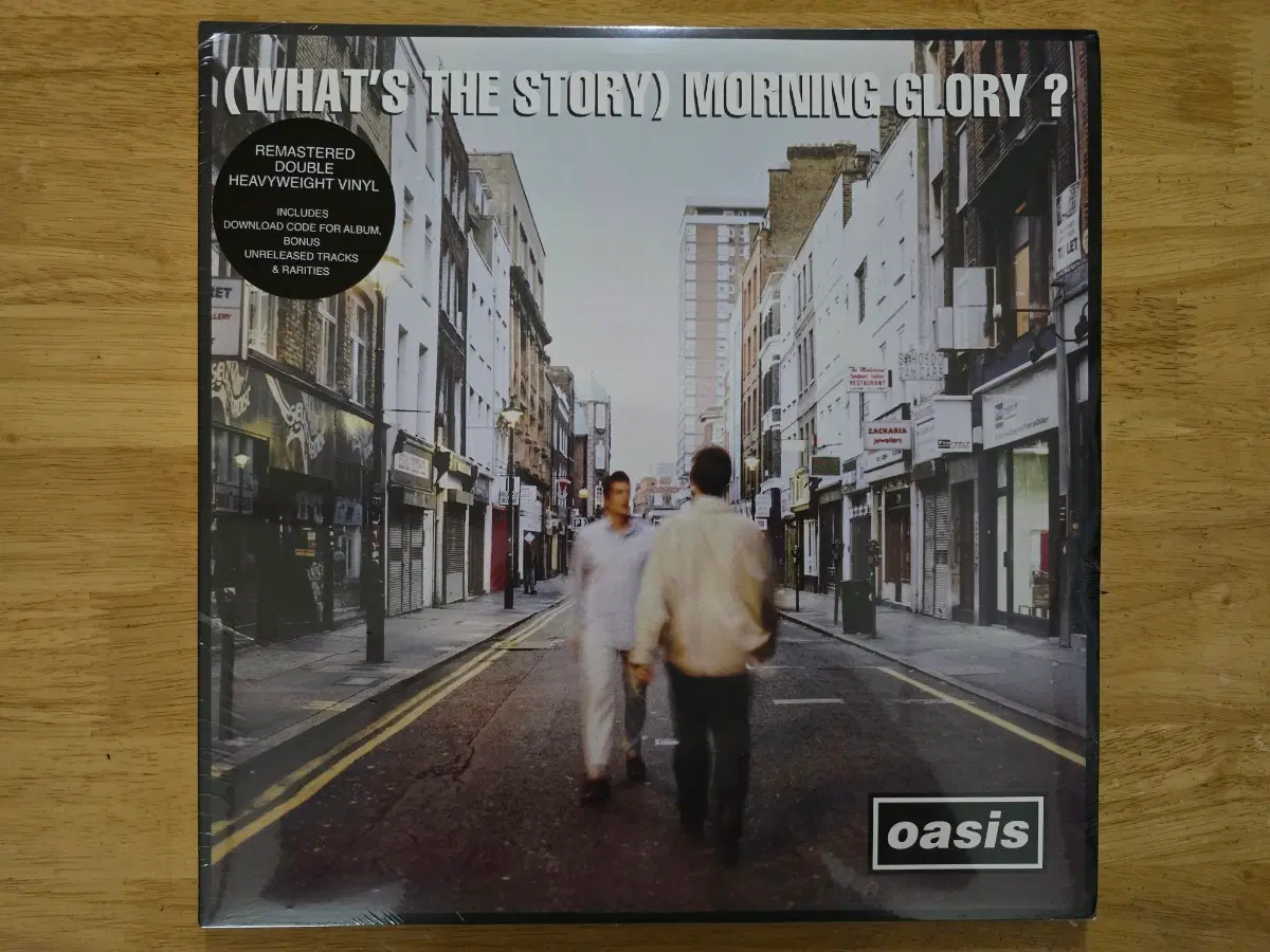 LP 레코드 oasis 오아시스 - (Whats The Story) Morning Glory? 영국반 2LP