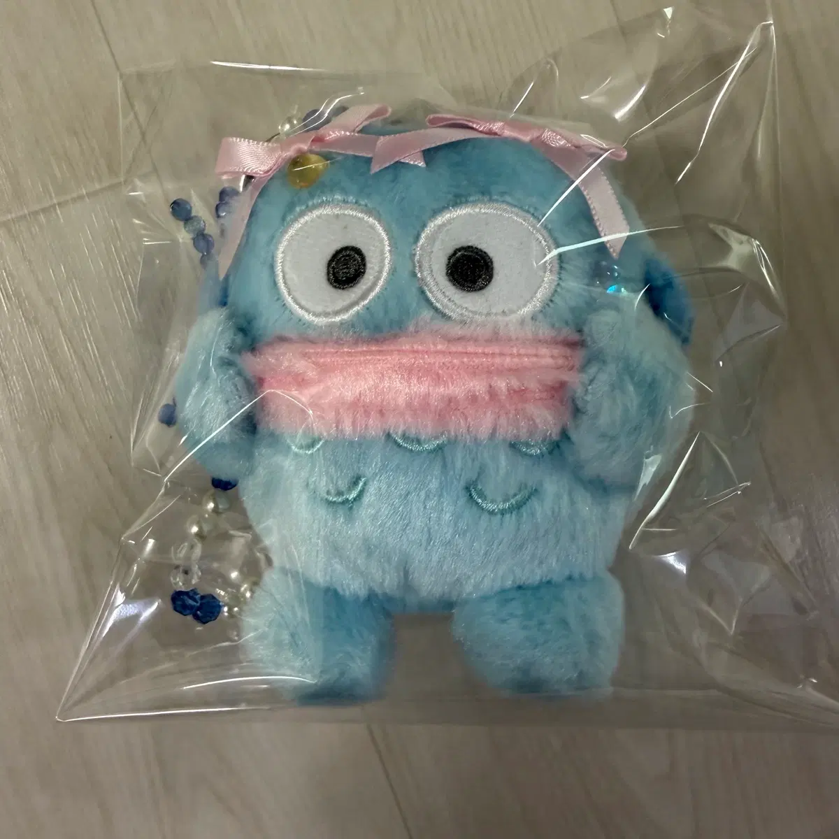 산리오 리본코어 한교동 약 9cm 인형 키링