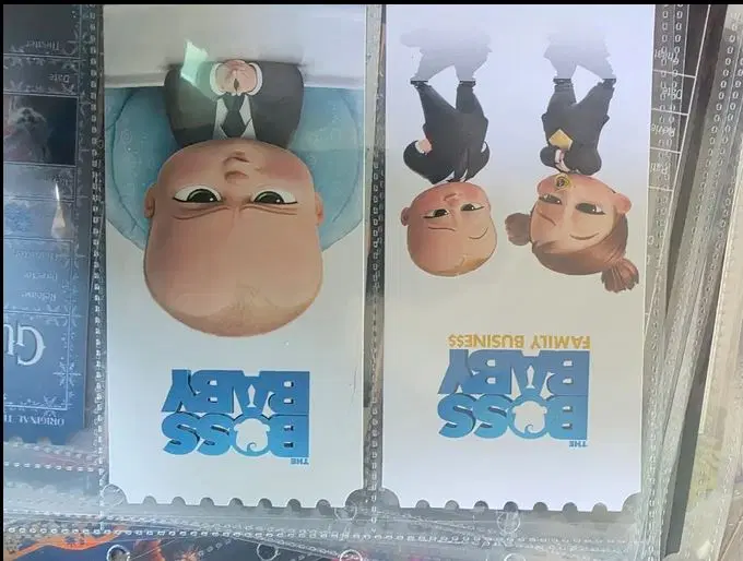 보스베이비 비공오티 2종 오리지널티켓