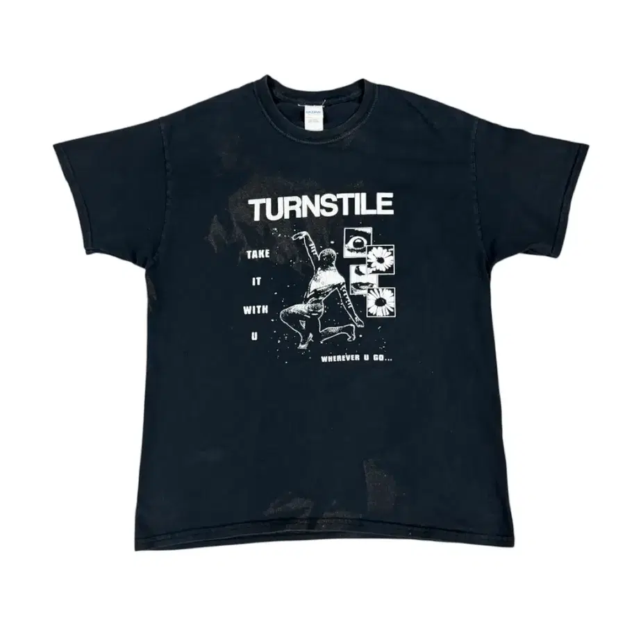 2021 Turnstile Glow On 턴스타일 밴드 티셔츠