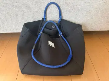 Topologie 토폴로지 토트백 블랙 블루 2WAY/