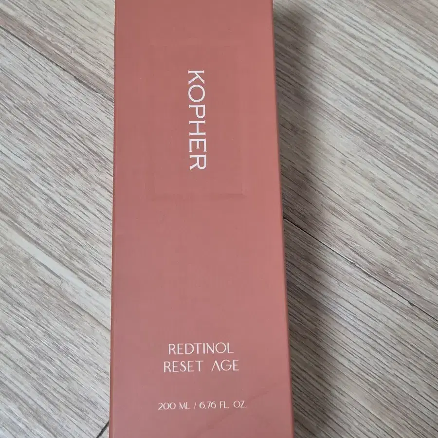 새상품 코페르 클렌징오일 레드티놀 리셋 에이지