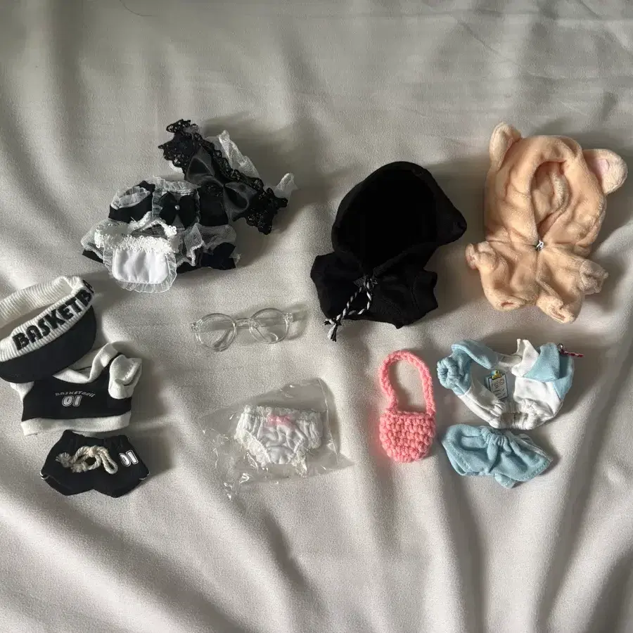 10cm 인형 옷 일괄
