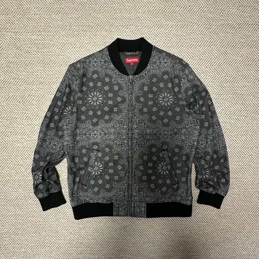 SUPREME denim campus jacket