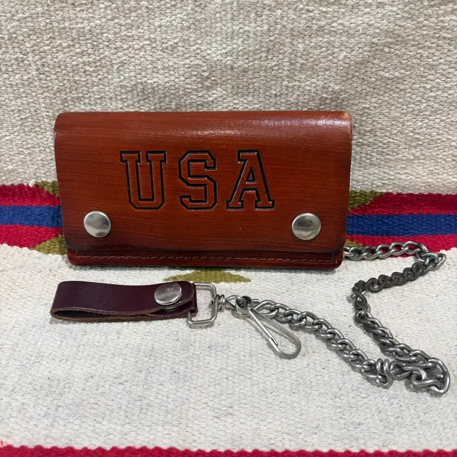 USA 빈티지 트러커월렛 체인세트