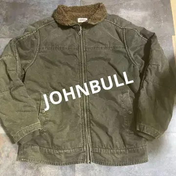 가격 인하!! JOHNBULL 밀리터리 자켓 카키 보아 옷깃 L
