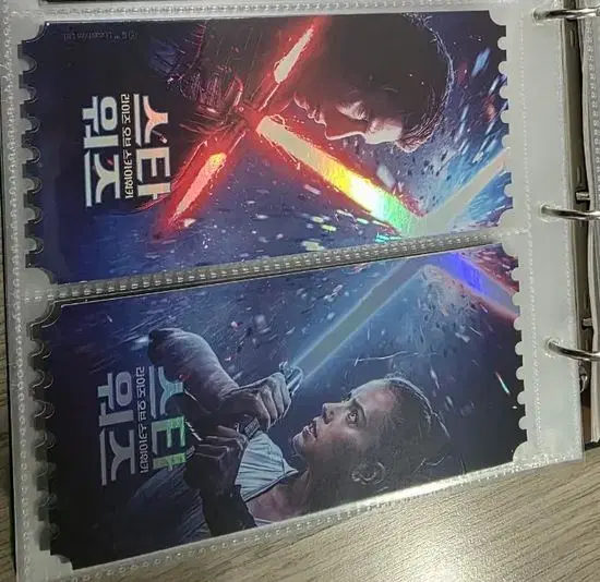스타워즈 라이즈 오브 스카이워커 오리지널티켓 오티 2종