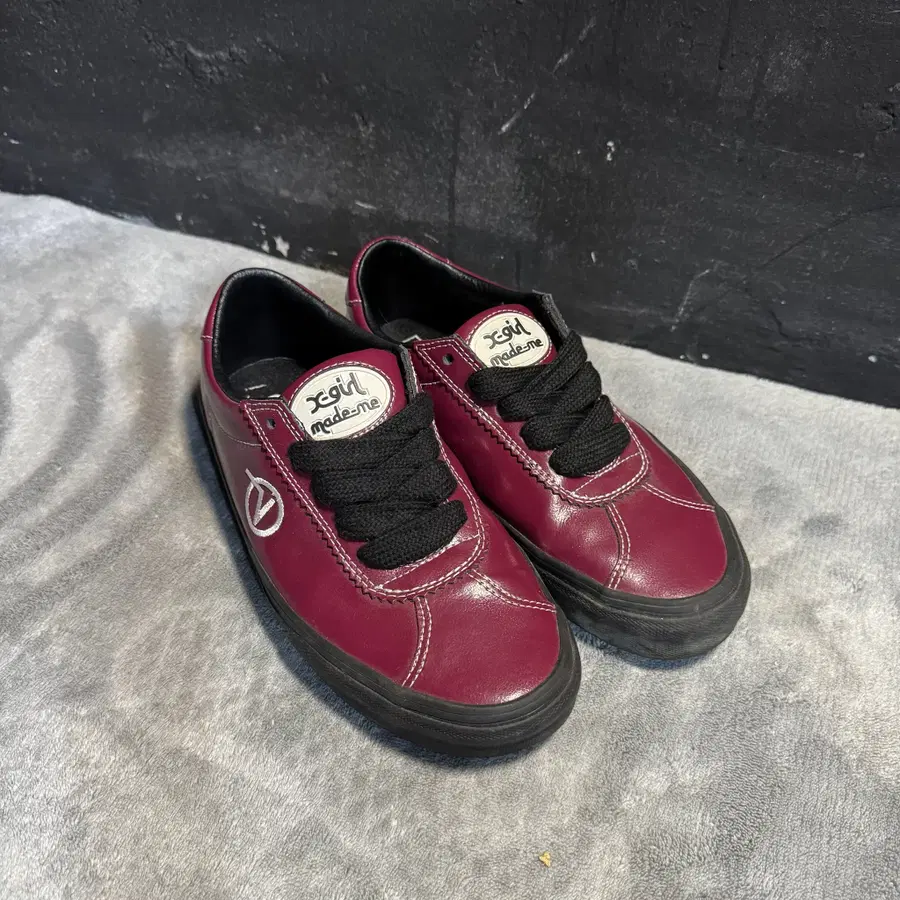 [245] VANS x X-Girl x Made Me 레더 스니커즈