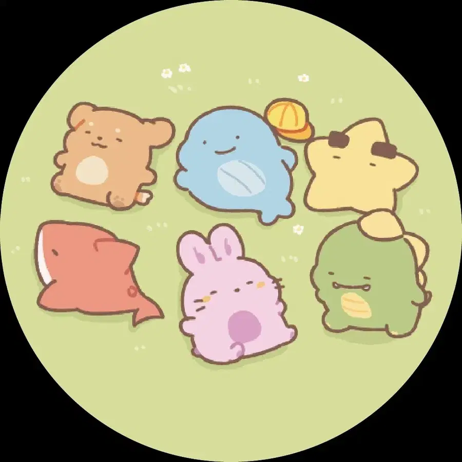 잠뜰 픽셀리 굿즈 일괄 정리 판매 모음