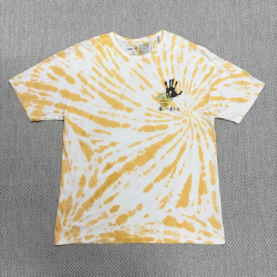 (XL)VANSx지온라이트 컬래버 오버핏 반팔티