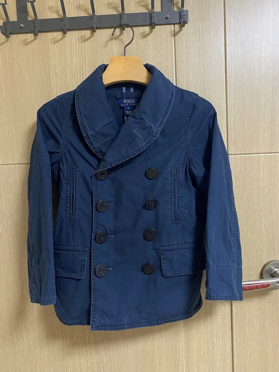 *[POLO] 폴로 랄프로렌 키즈 네이비 더블 버튼 자켓 8사이즈