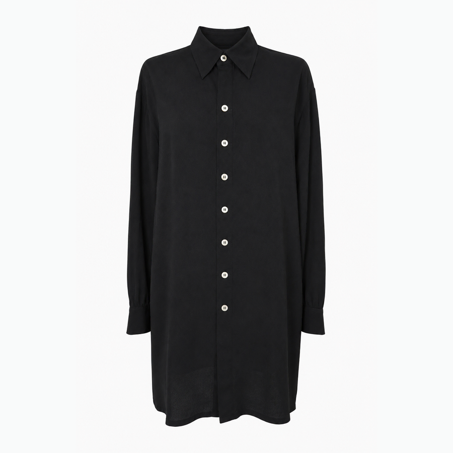 Y'S YOHJI YAMAMOTO 요지 야마모토 레이온 원피스 - Women (5139)