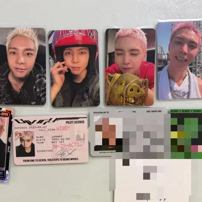 NCT127 블링이 포카 교환 양도 팝업
