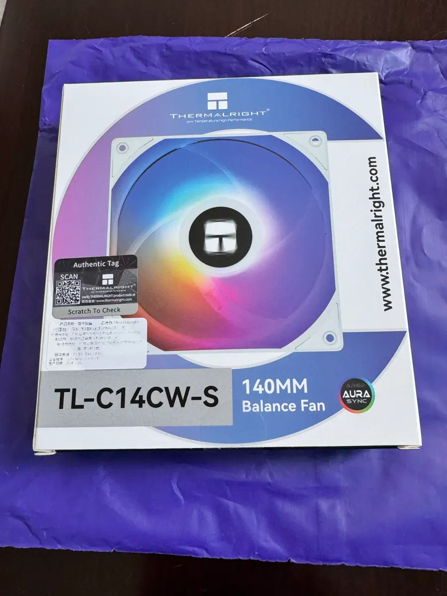 써멀라이트 TL-C14CW-S 140mm 쿨링팬
